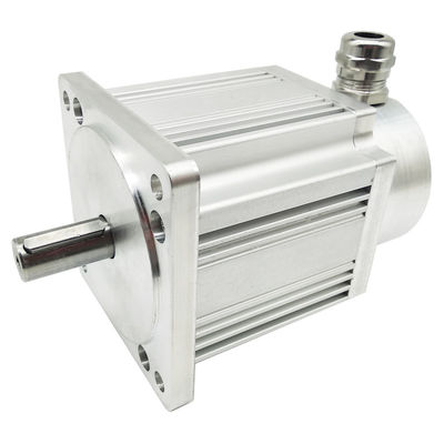 CNC بدون فرش Dc Motor CNC 80BL100-640335W 2.4 ذروة عزم 1.6 كجم لون فضي